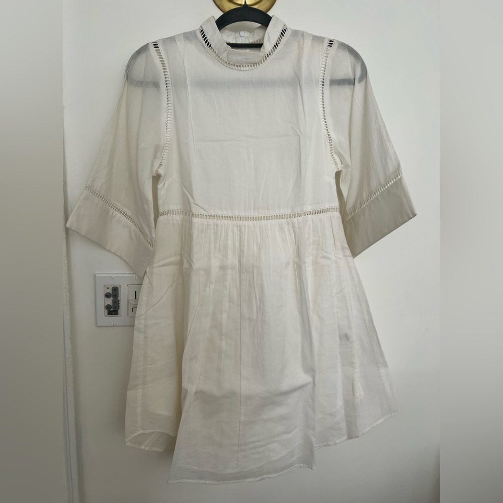 Apiece Apart Mock Neck Mini Dress Size 0